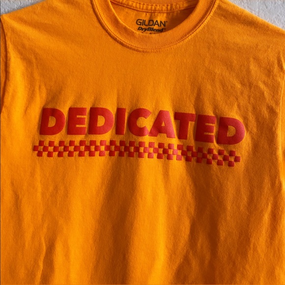 Dedicated Orange and Red Graphic T-Shirt - Picture 4 of 4